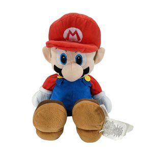 Large 24" Donkey Kong Nintendo Super Mario Plush With Back Hand Storage Pocket